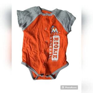 MLB Miami Marlins Onesie 6-9months